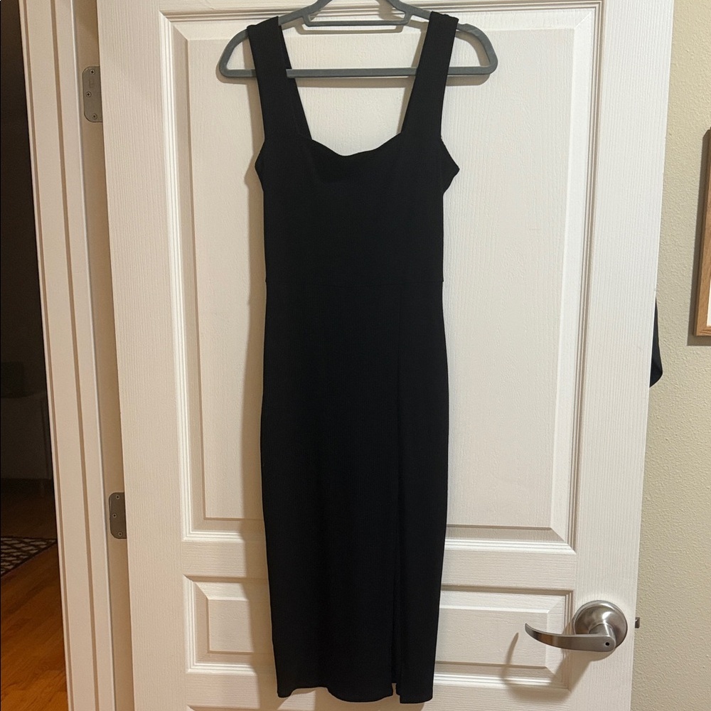 Reformation - Cassi Knit Dress - Black - Size M - Picture 3 of 7